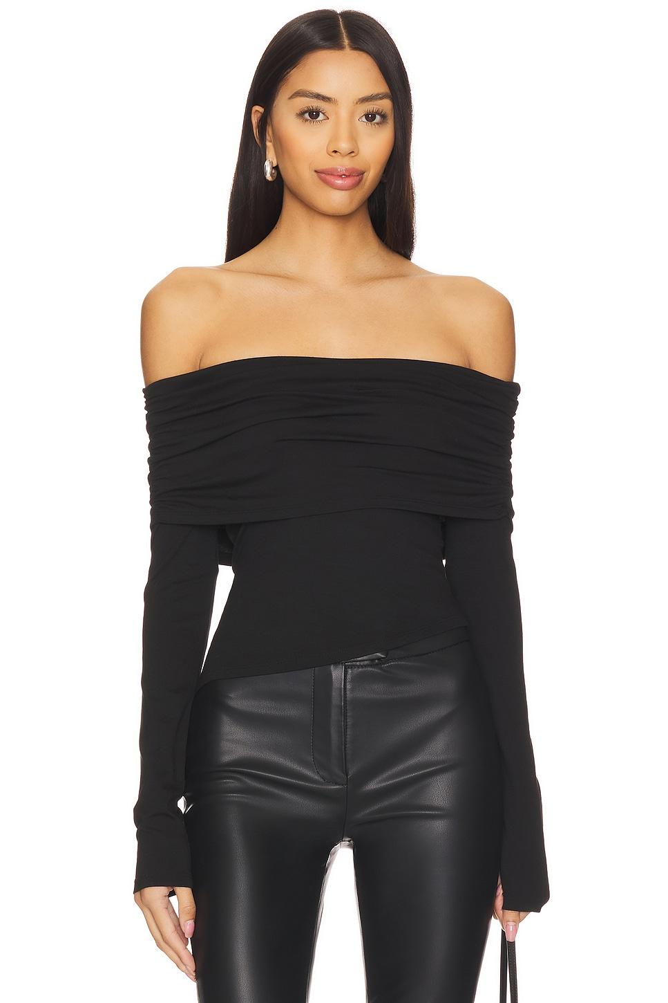 andrea off shoulder top