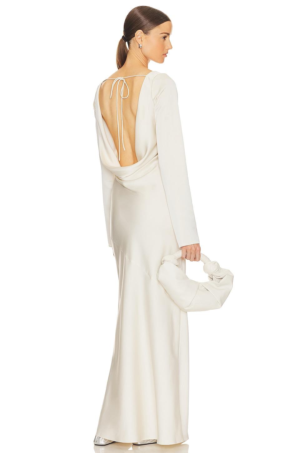 angelica backless maxi dress