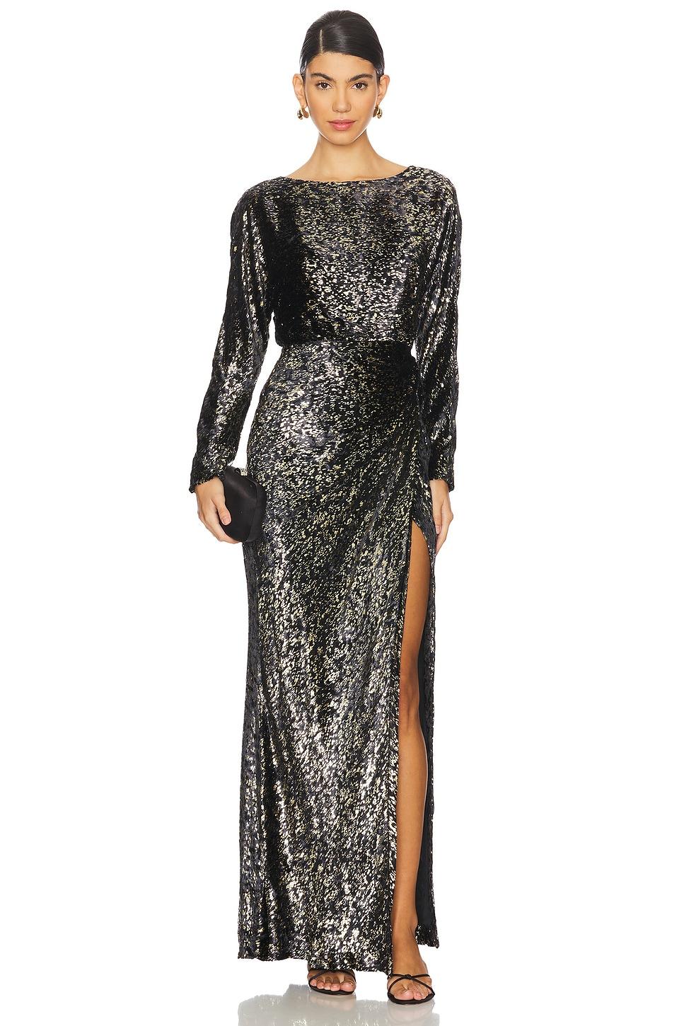 angelique longsleeve gown