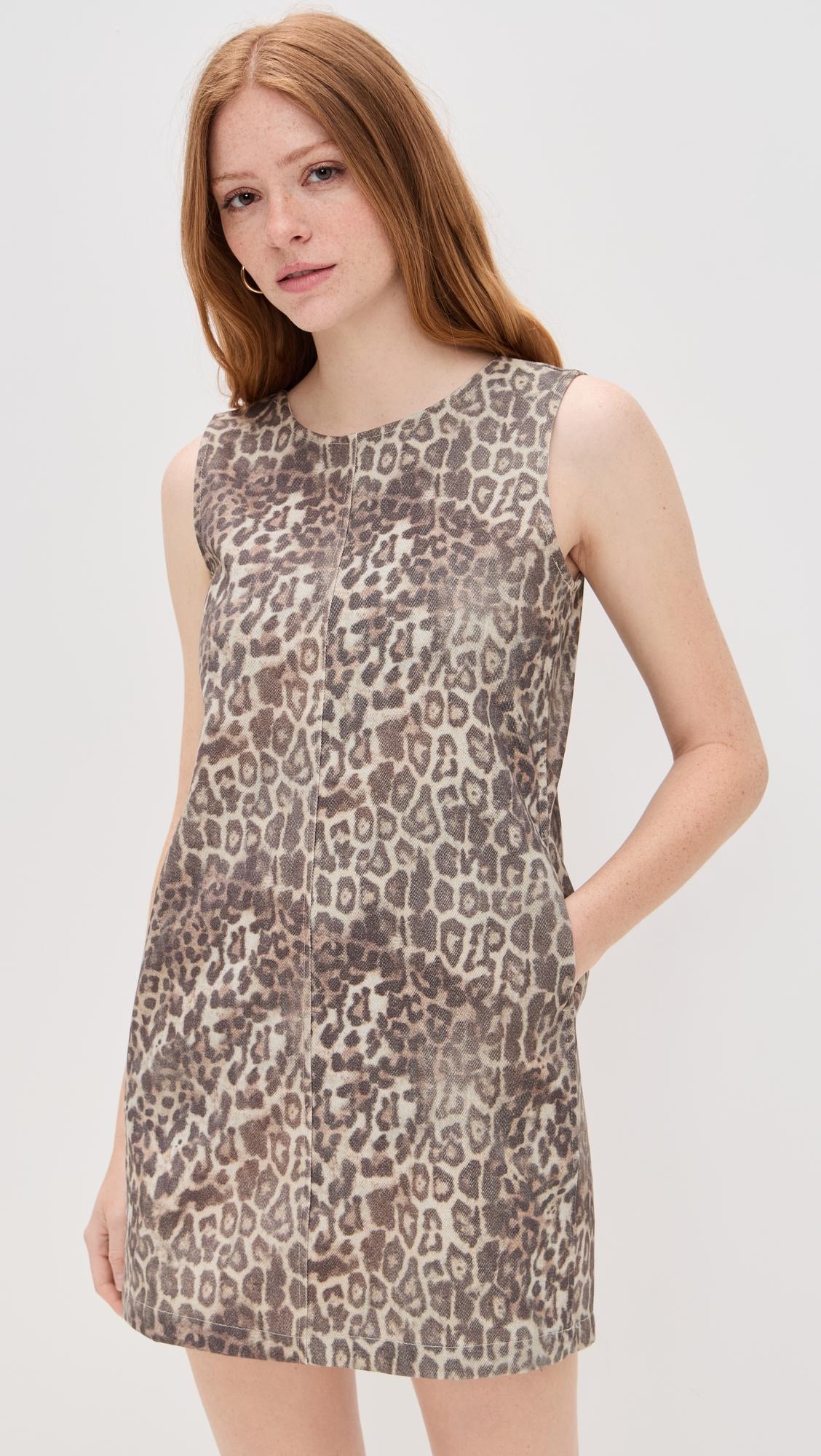 animal print dress