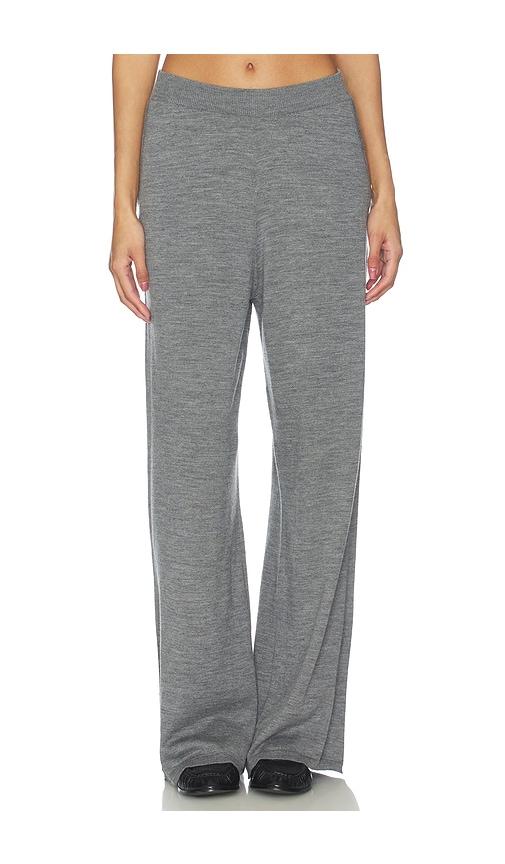 anine bing adley pant in grey.