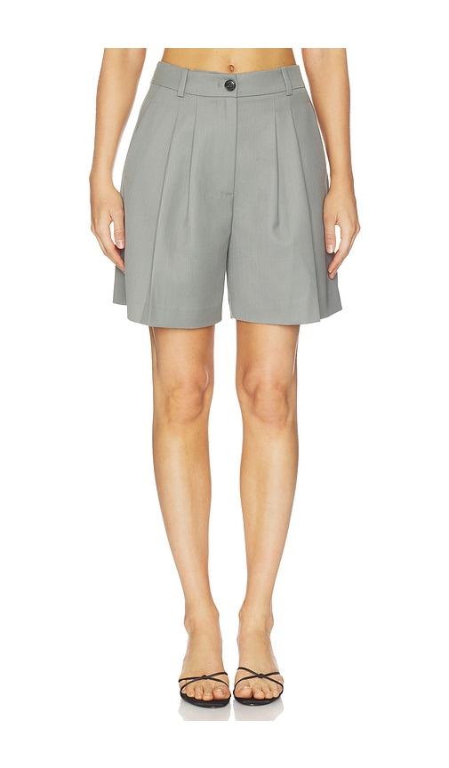anine bing brice short in grey.