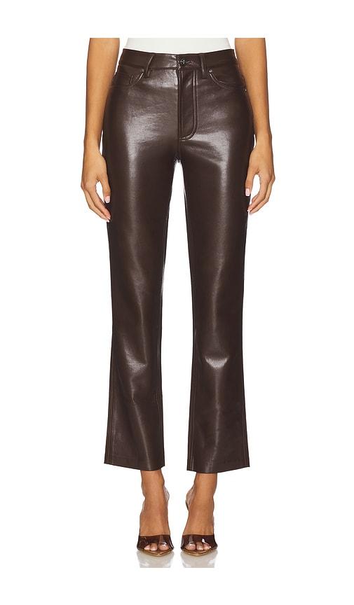 anine bing bruno pant in brown.