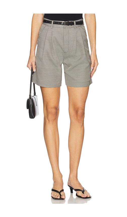 anine bing carrie short in grey.