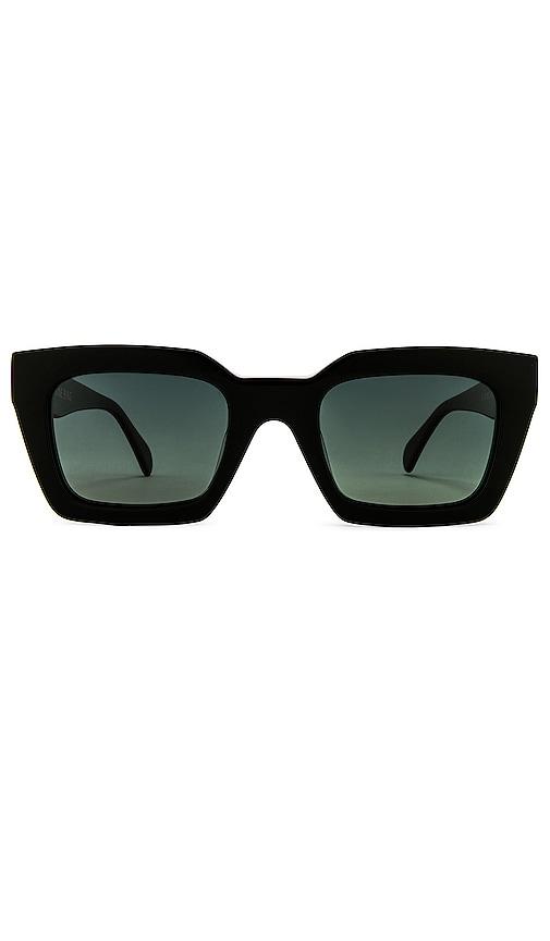 anine bing indio sunglasses in black.