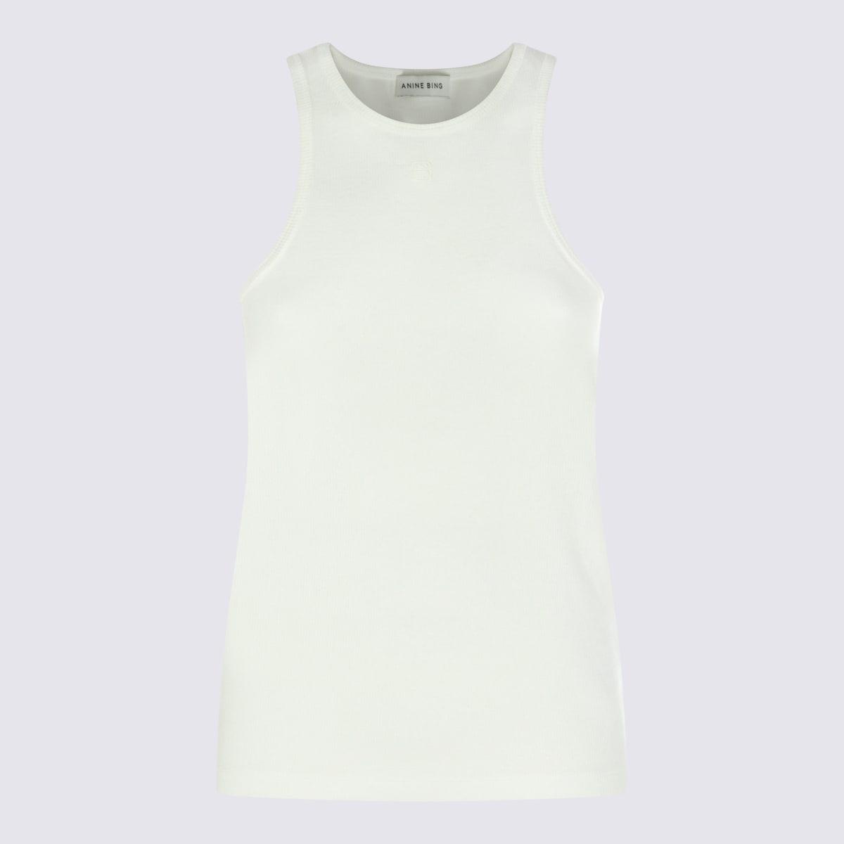 anine bing ivory top