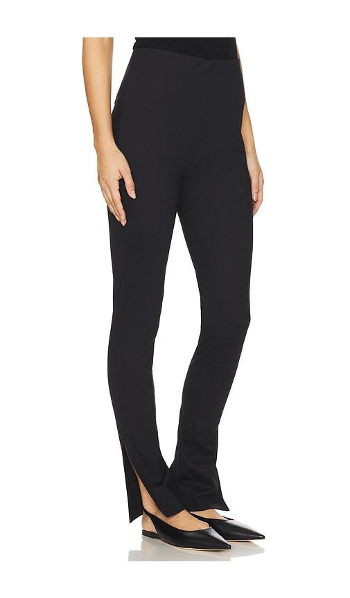 anine bing kylie pant in black.