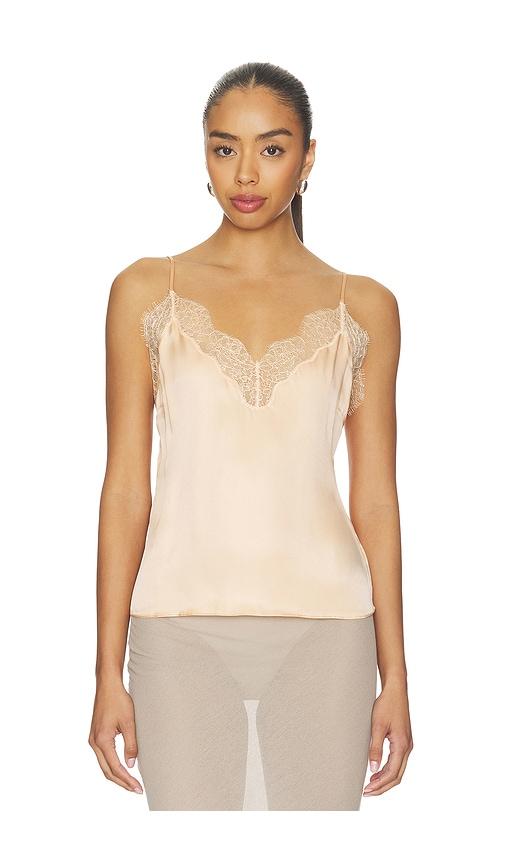 anine bing mael camisole in blush.