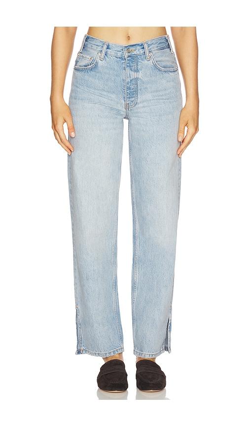 anine bing roy jean 31 in blue.