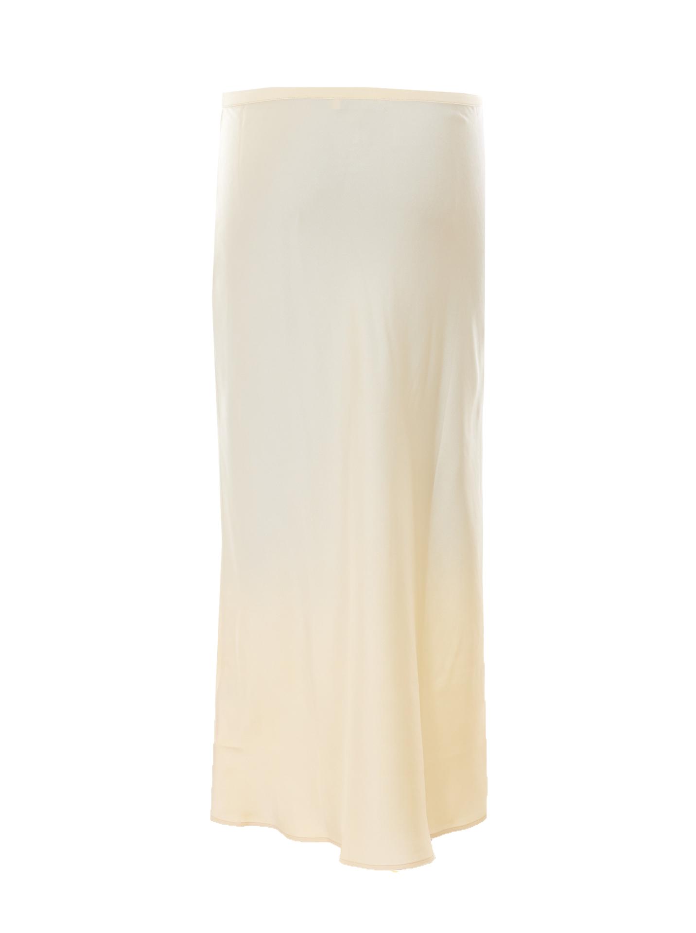 anine bing skirts yellow silk - women