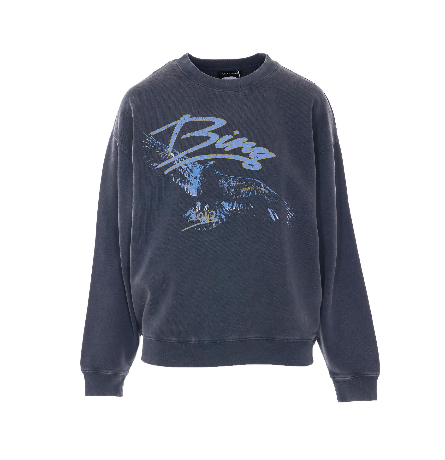 anine bing sweaters black cotton - women
