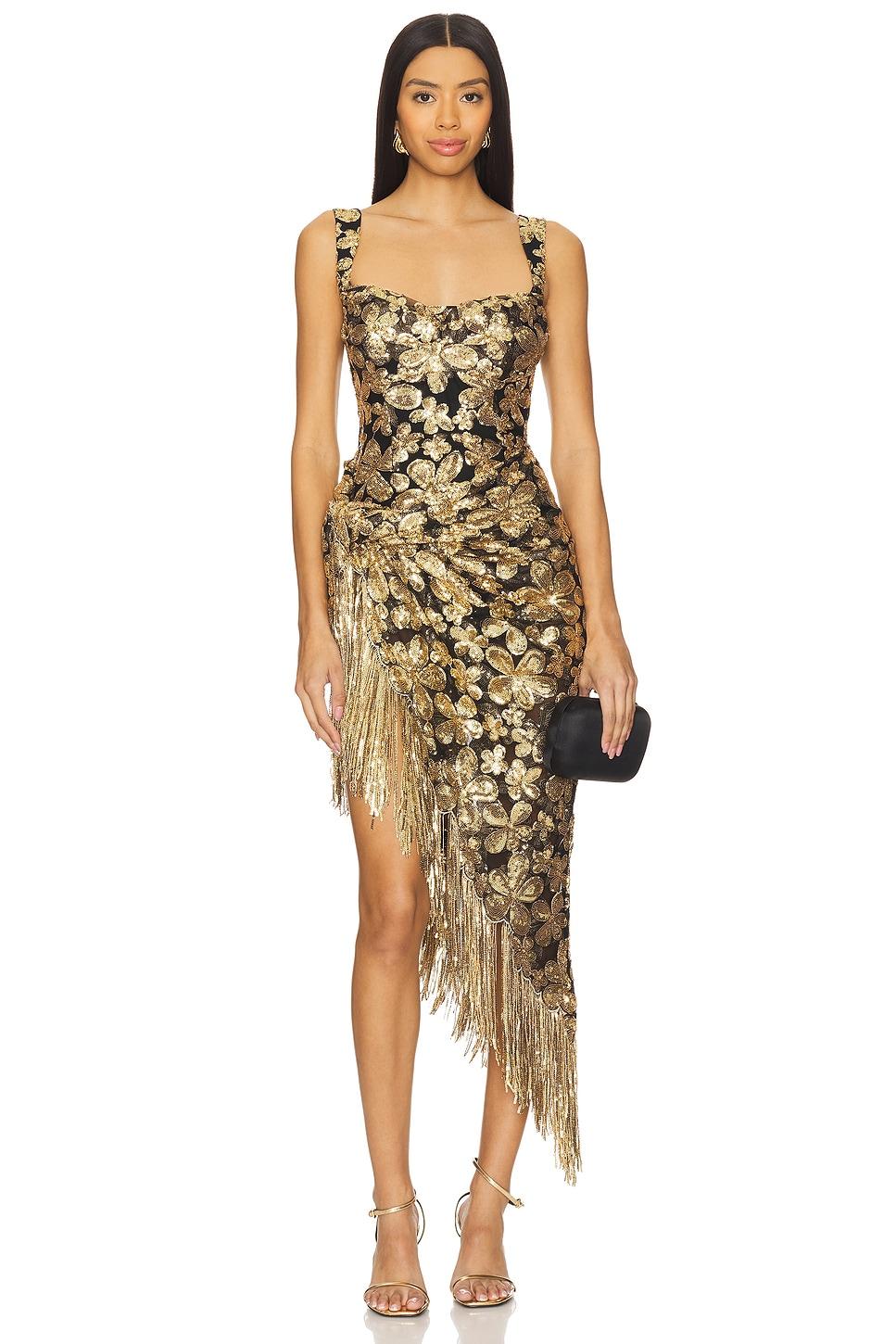 anisa asymmetrical dress