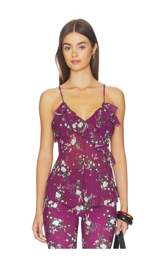 aniye by camil top in wine.