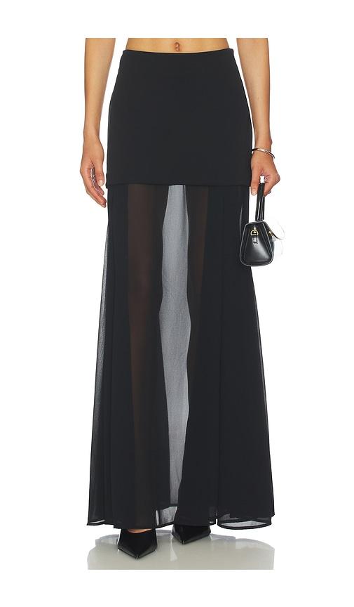 aniye by lavinia long skirt in black.