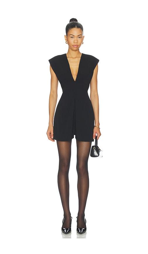 aniye by lavinia romper in black.