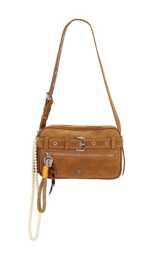 aniye by medium santa bag in beige.