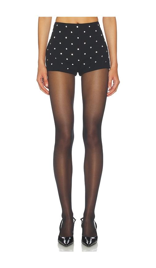 aniye by shana short in black.