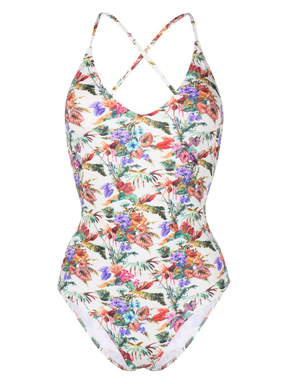 anjuna mara printed one piece swimsuit