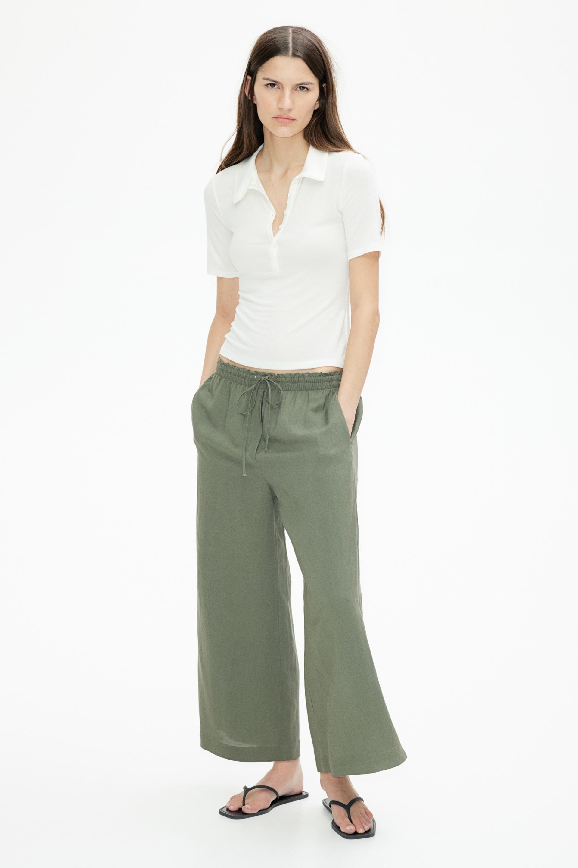 ankle-length pants