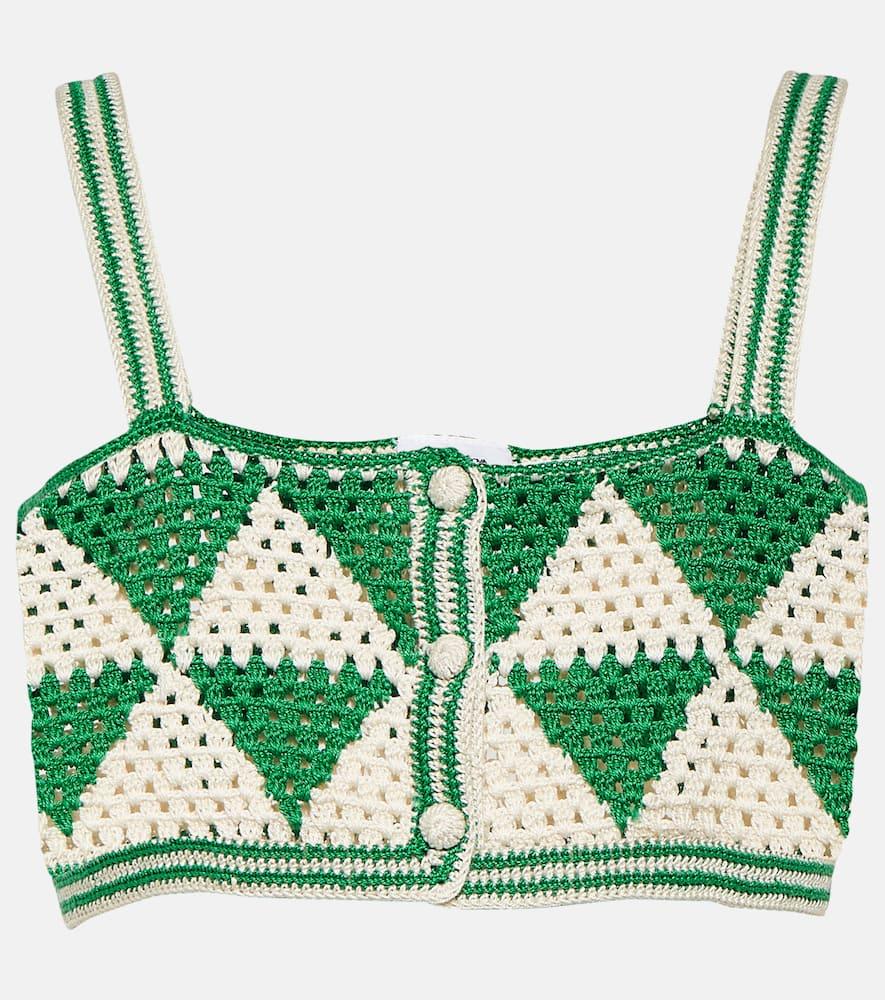 anna kosturova maija crochet crop top