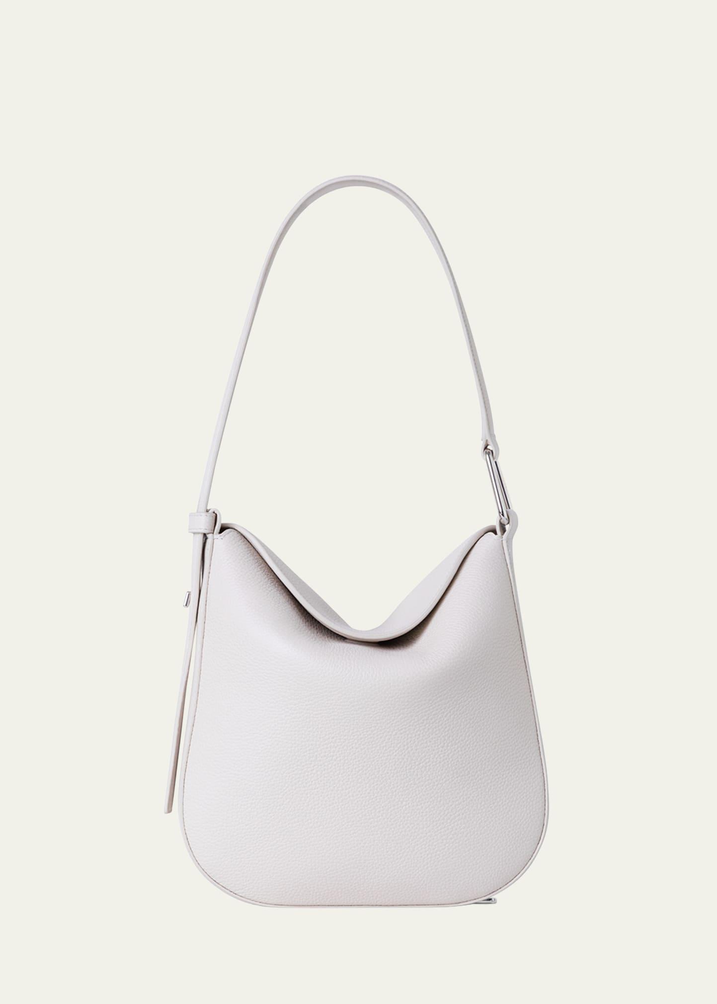 anna little leather hobo bag