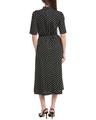 anne klein mock neck elbow lenght slv dress