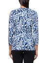 anne klein printed ity 3q slv wrap top