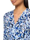 anne klein printed ity 3q slv wrap top