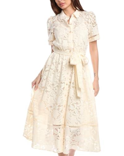 anne klein shirt tea dress