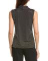 anne klein studded dewdrop ity triple pleat top