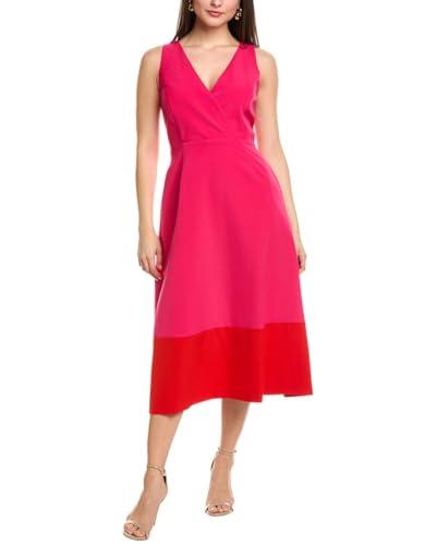 anne klein surplus color blocked midi dress