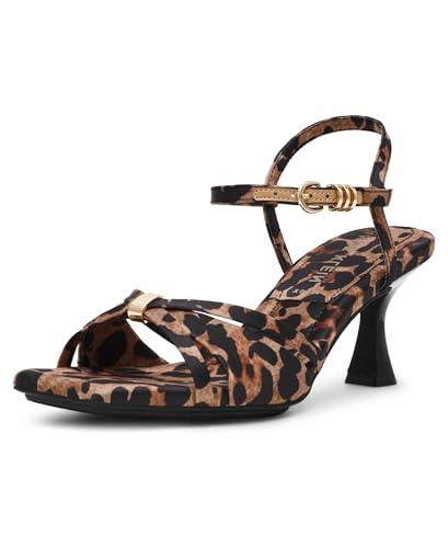 anne klein women's dress heel pump jelena, leopard, 10