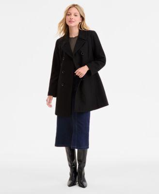 anne klein womens double breasted peacoat exclusively at macys p xxs xxl