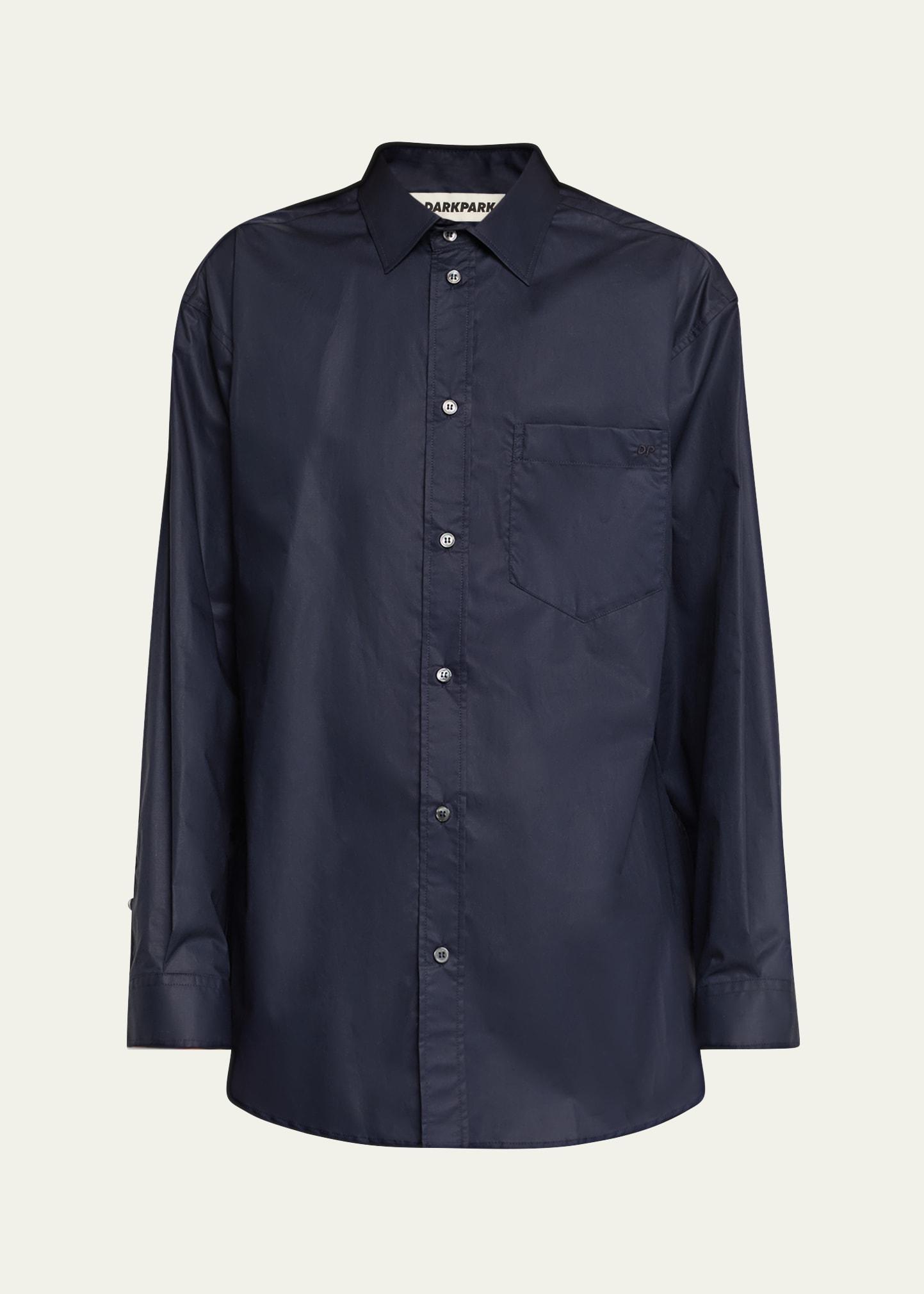 anne long-sleeve poplin shirt