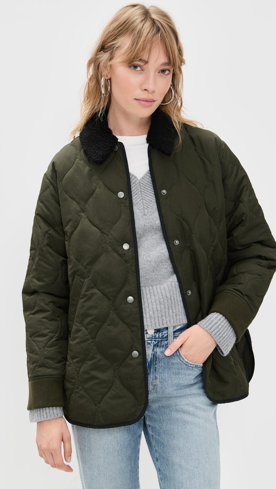 anne quilted jacket in nylon