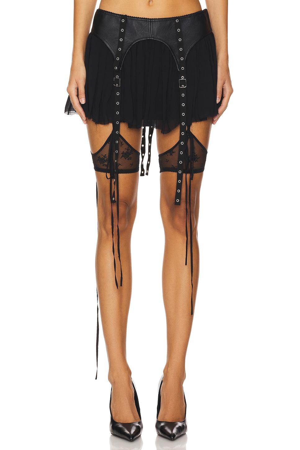 annie garter skirt