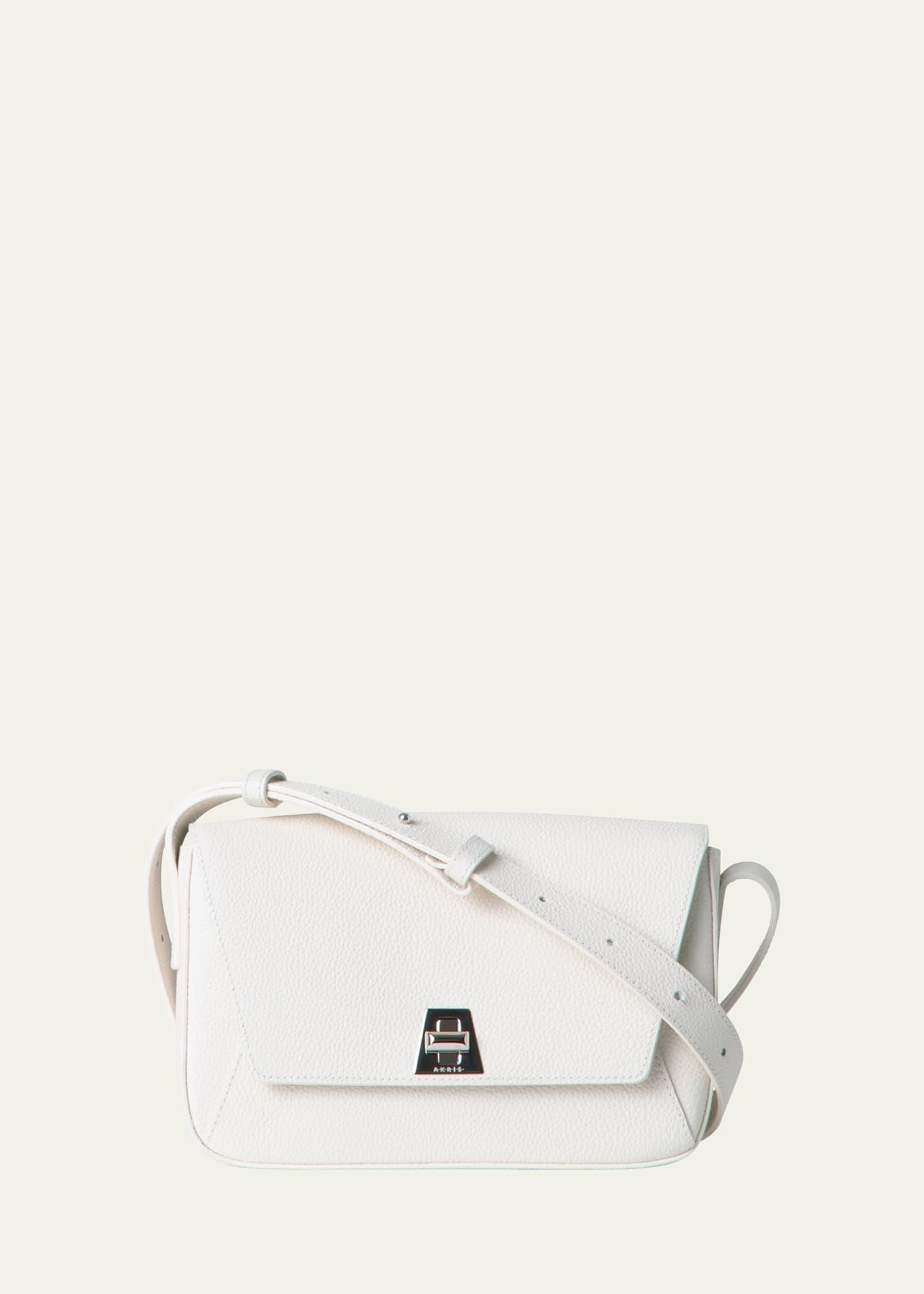 anouk lite flap leather crossbody bag