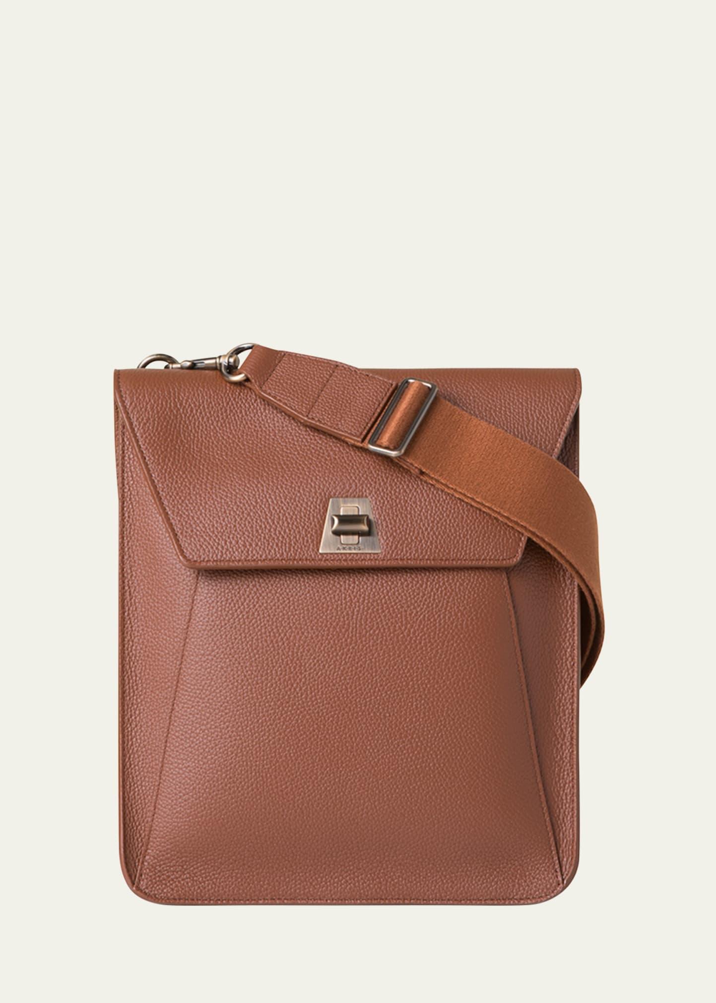 anouk medium calfskin messenger bag