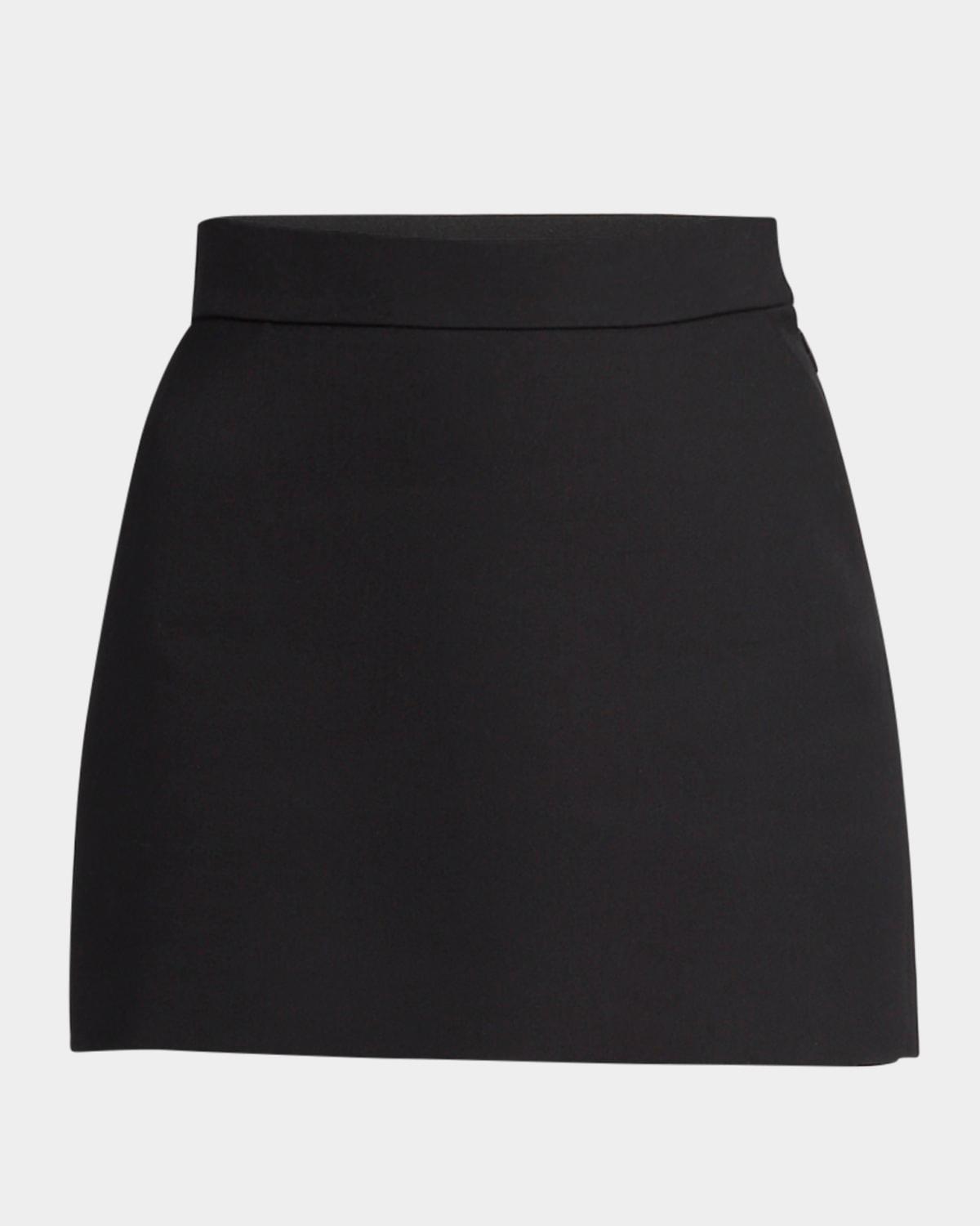 anouk mini wool skirt