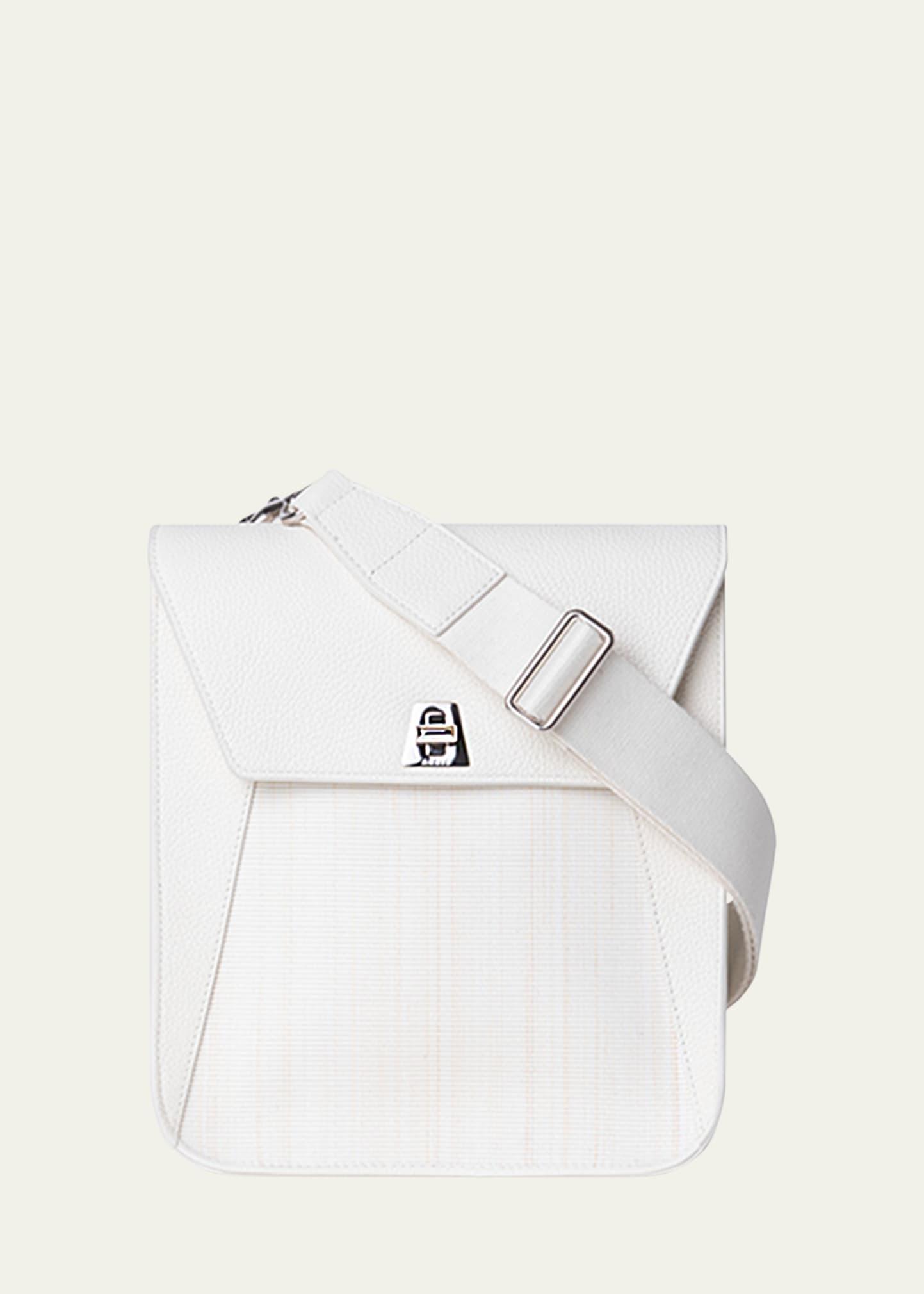 anouk small horsehair messenger bag