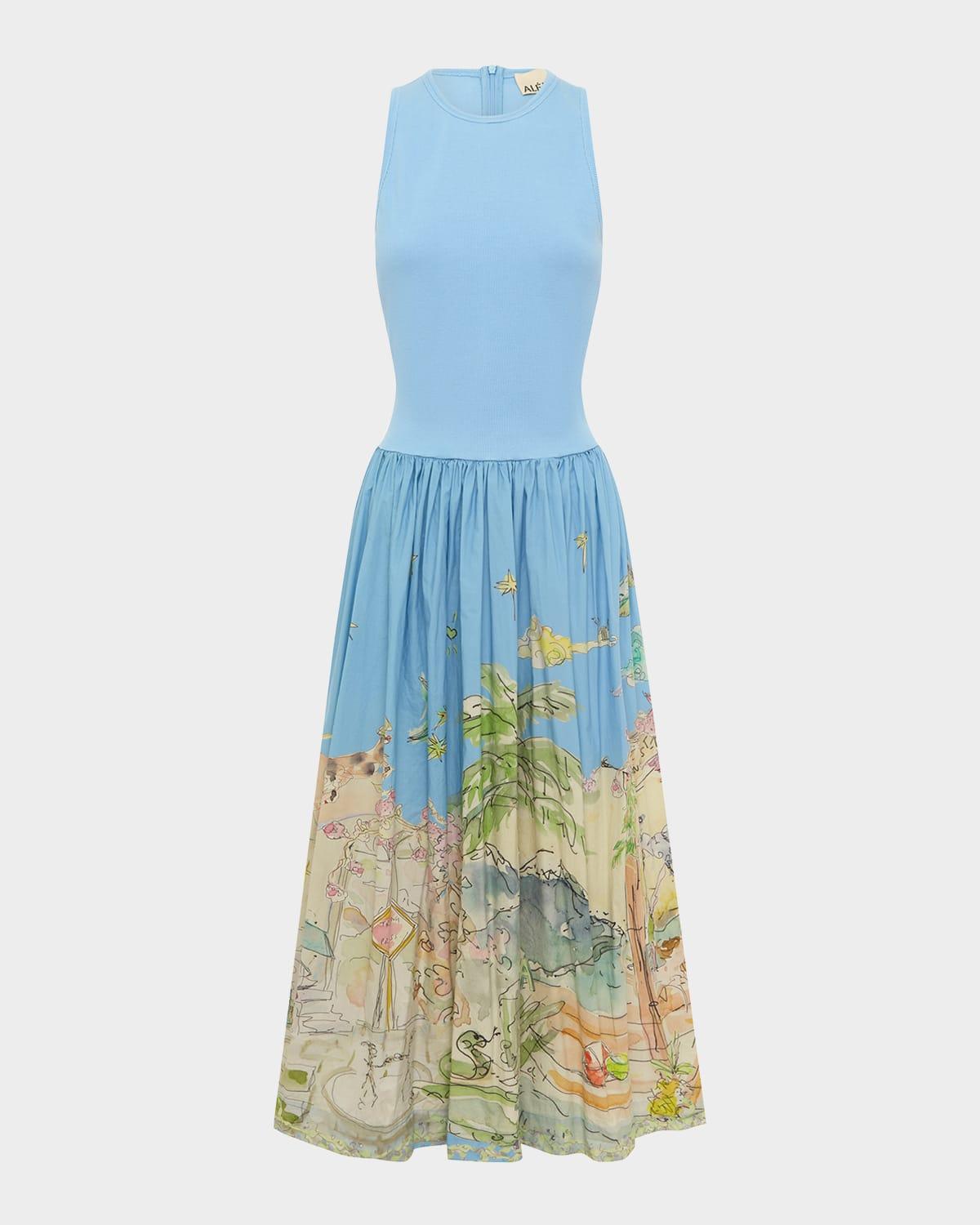 anouk tank midi dress