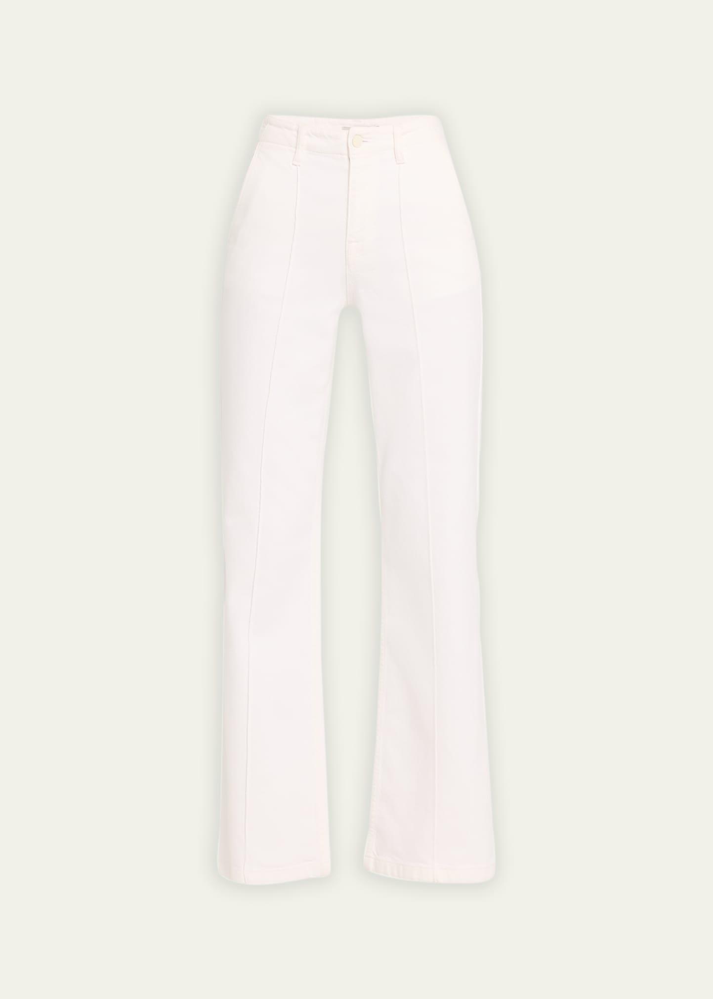 ansel flared denim trousers