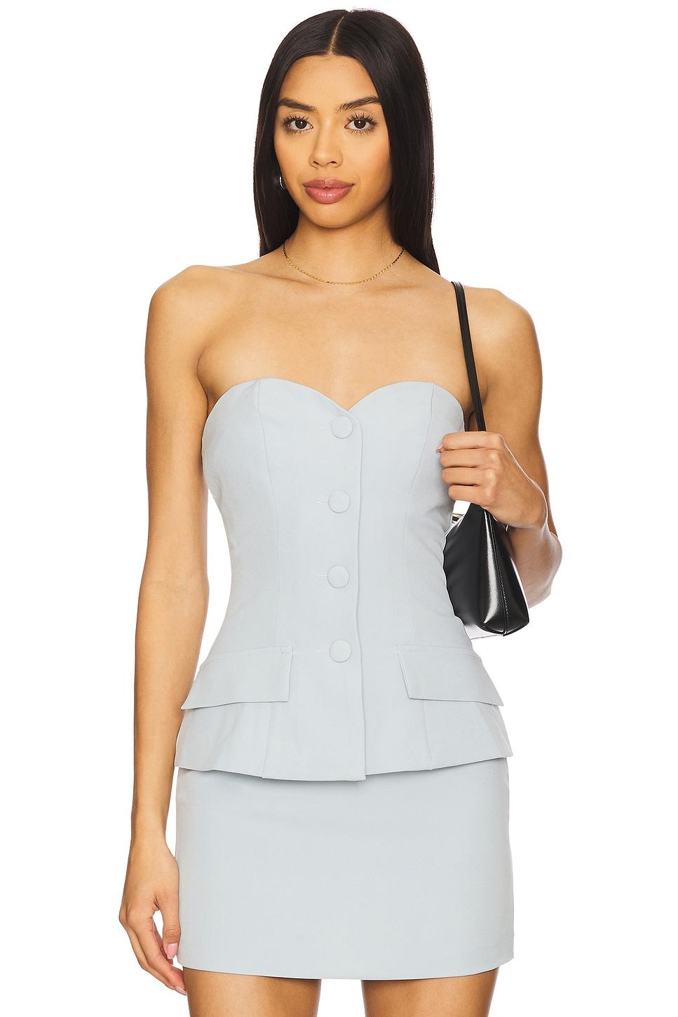 anslie strapless top