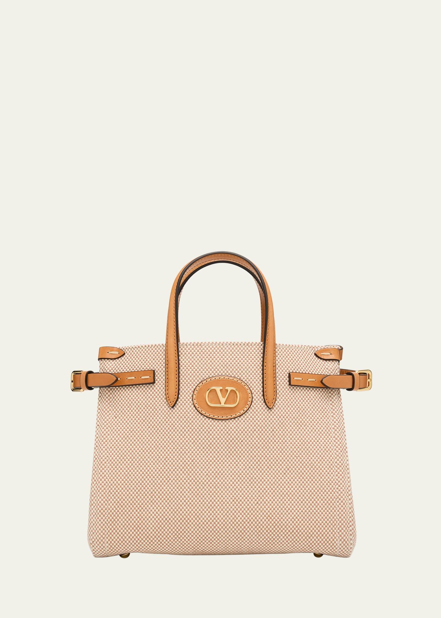 antibes medium canvas shopping tote bag