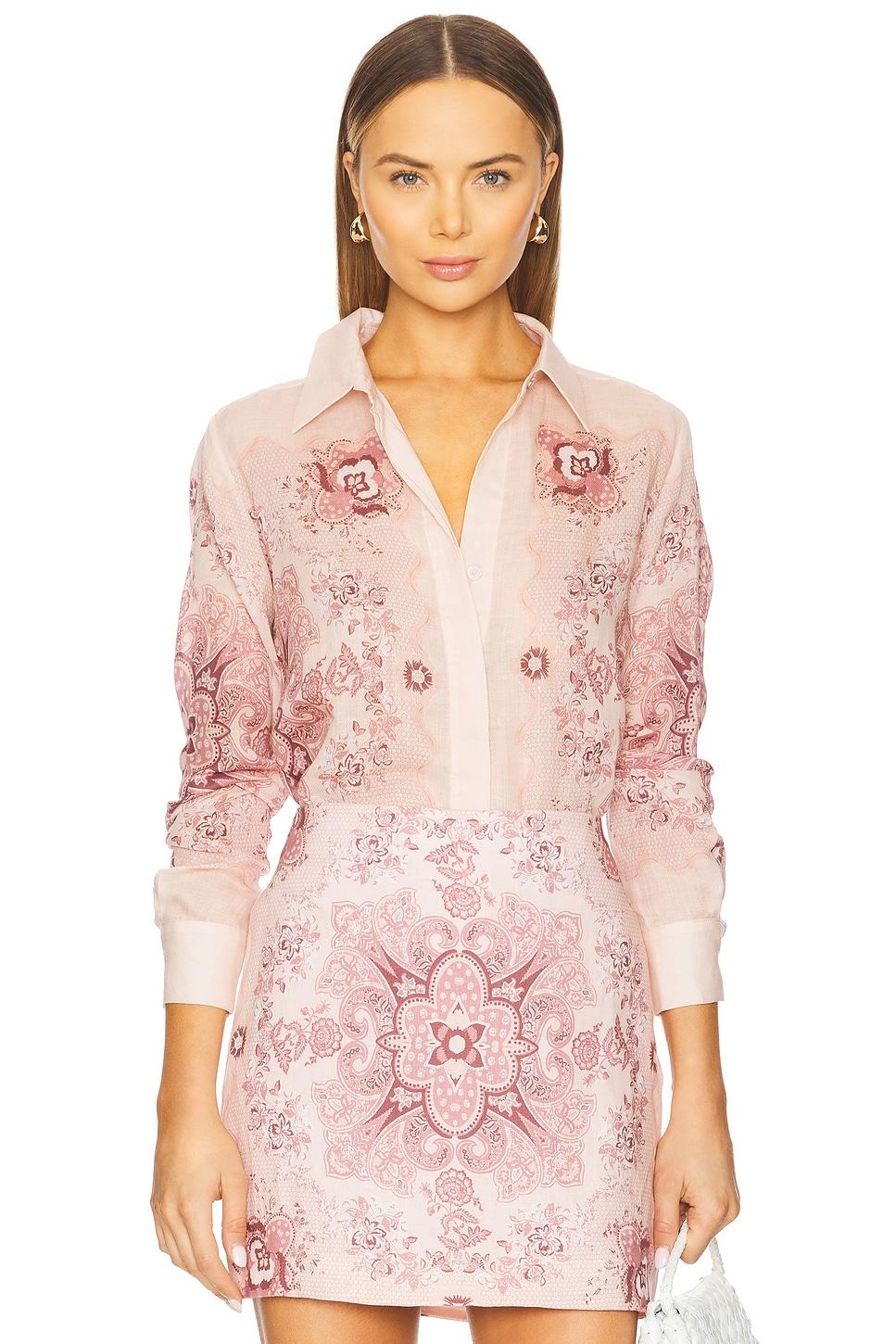 antoinette print blouse