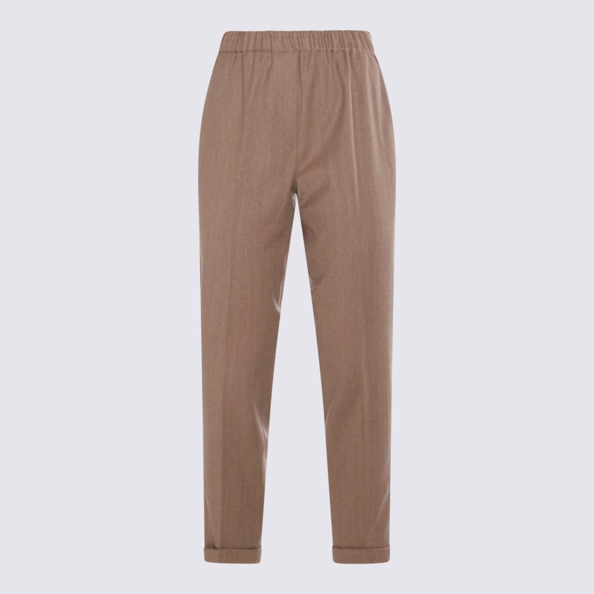 antonelli beige wool rosabla pants
