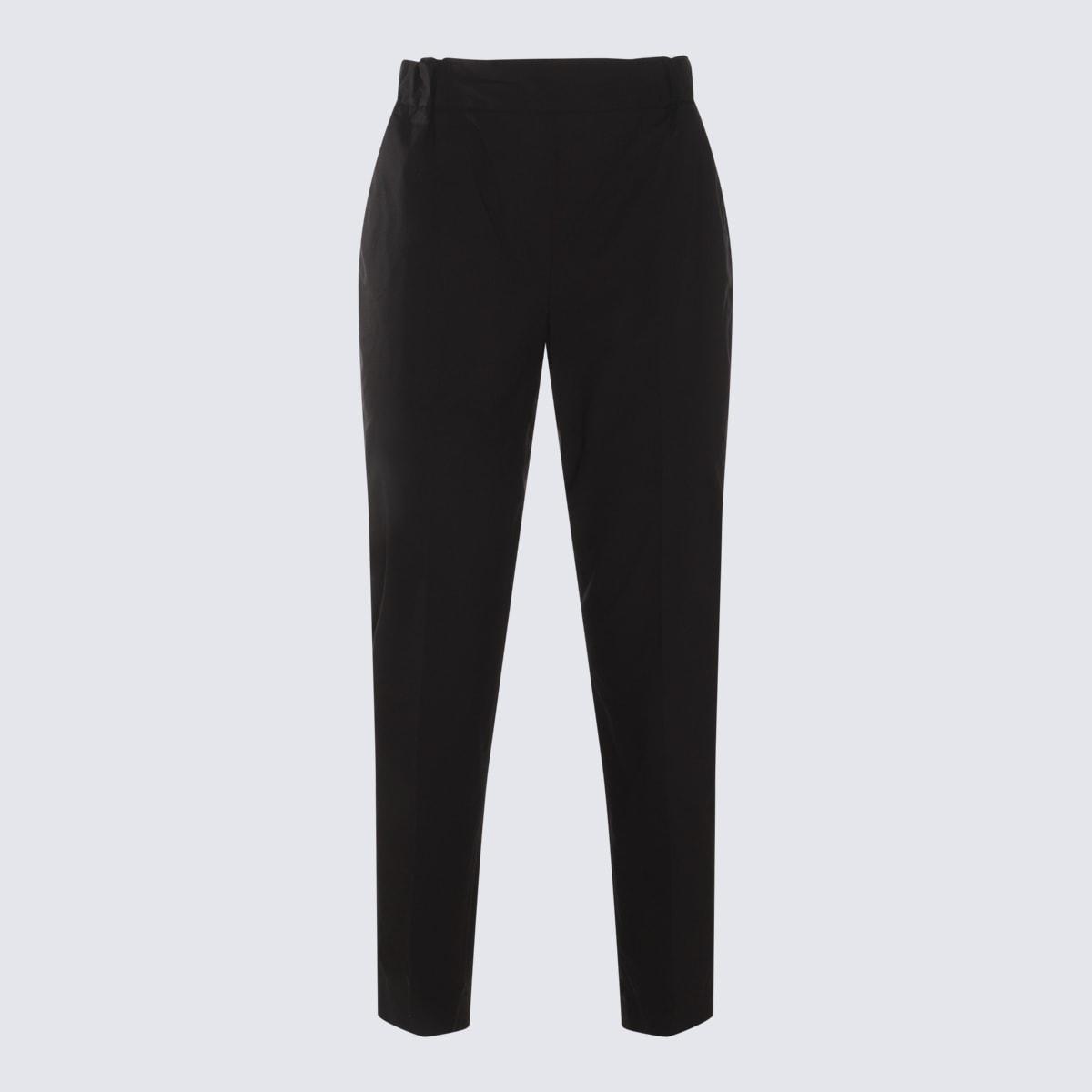 antonelli black cotton pants
