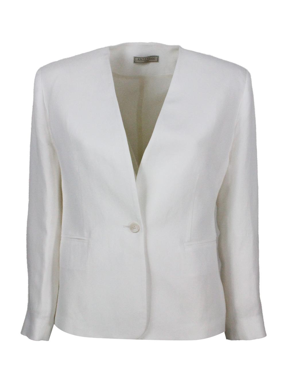 antonelli firenze jackets white 73vi 27li - women