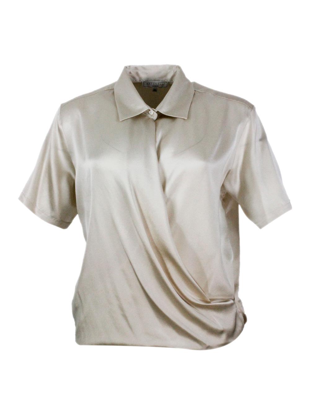 antonelli firenze shirts ivory 96se 4ea - women