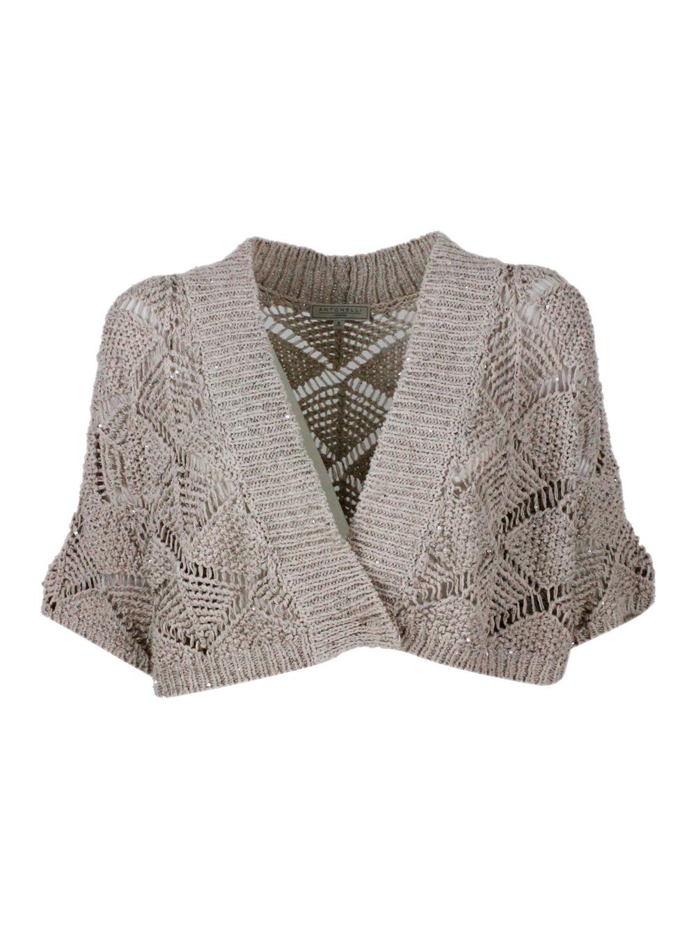 antonelli firenze sweaters beige 53co 32pa 10vi - women